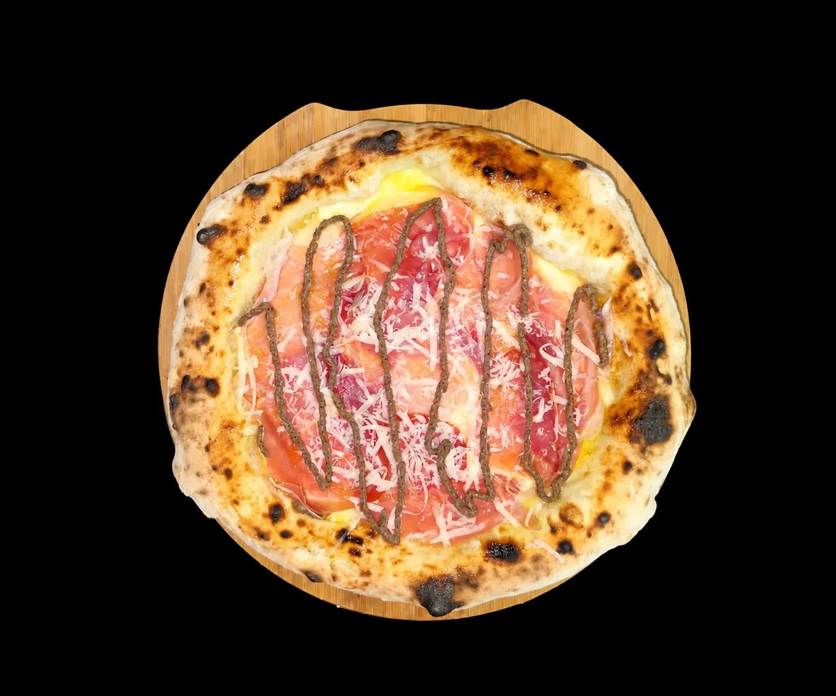 Pizza Arte Napoletana cu prosciutto crudo